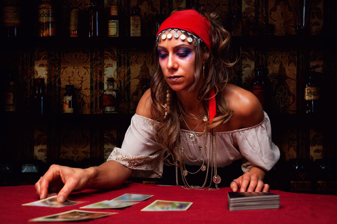 Gypsy Reading Tarot Cards